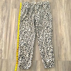 Big girl Cheetah print joggers